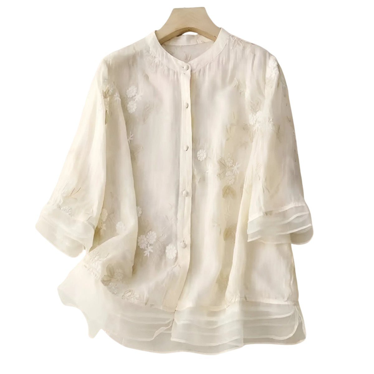 MILLIE | FLORAL EMBROIDERED BLOUSE