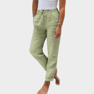 MISTY | COMFORTABLE HIGH - WAIST CORDUROY PANTS