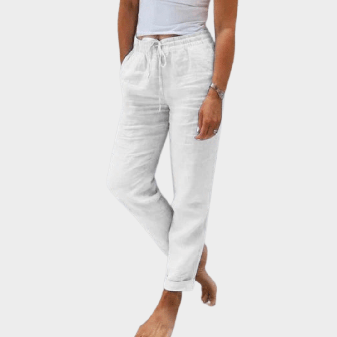 MISTY | COMFORTABLE HIGH - WAIST CORDUROY PANTS