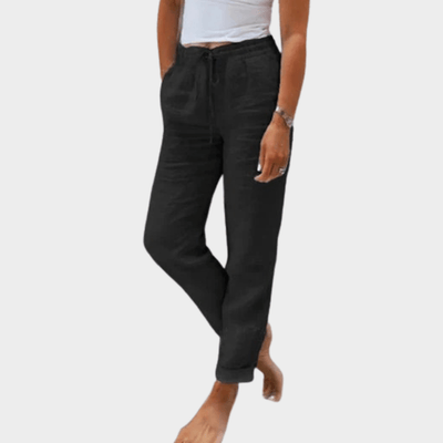 MISTY | COMFORTABLE HIGH - WAIST CORDUROY PANTS