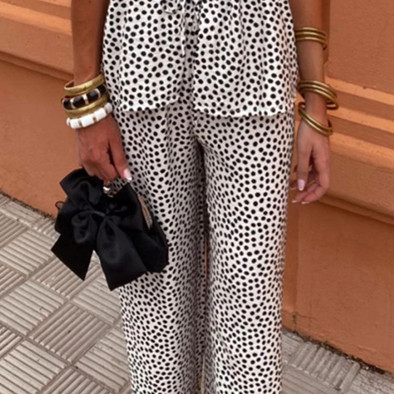 Nahia™ | Chic printed flowy set, summer charm