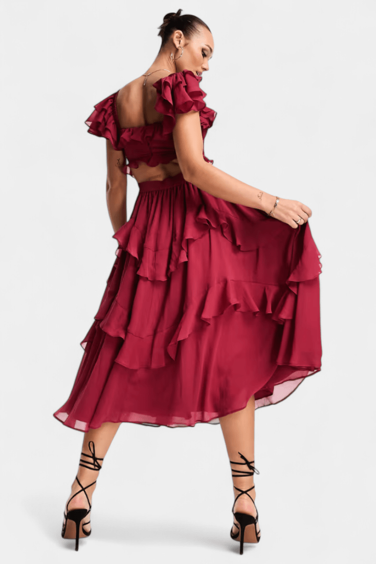 Natalie | Radiant Midi Dress