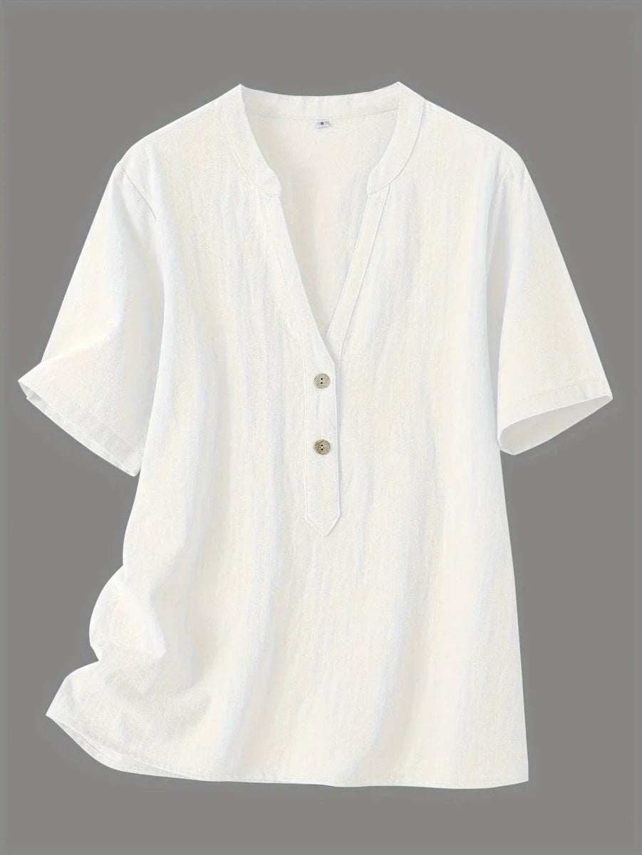 NELLY | STYLISH V - NECK BLOUSE