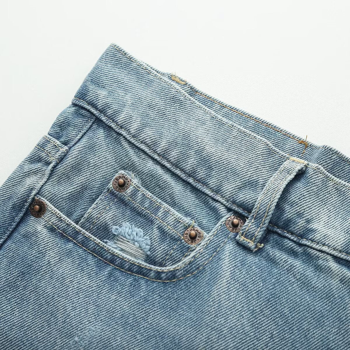 Nina™ | Vintage High - Waisted Jeans, Casual Summer Vibe