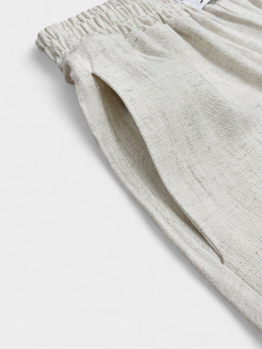 Noa | Linen Wide - Leg Two - Piece Set