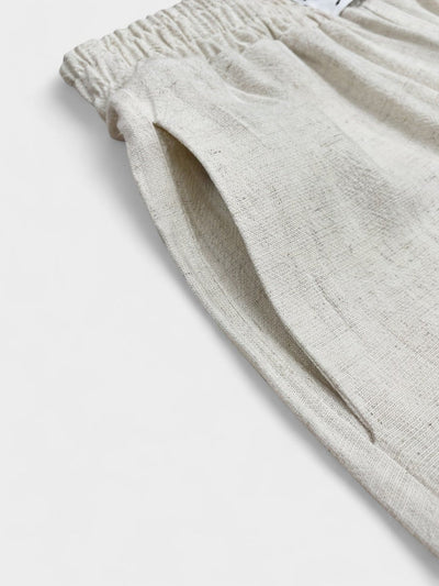 Noa | Linen Wide - Leg Two - Piece Set