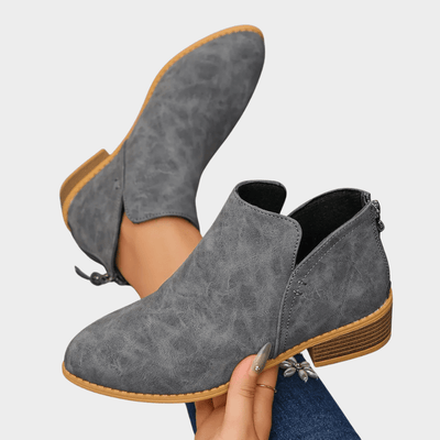 Oakley | Low Heel Ankle Boots