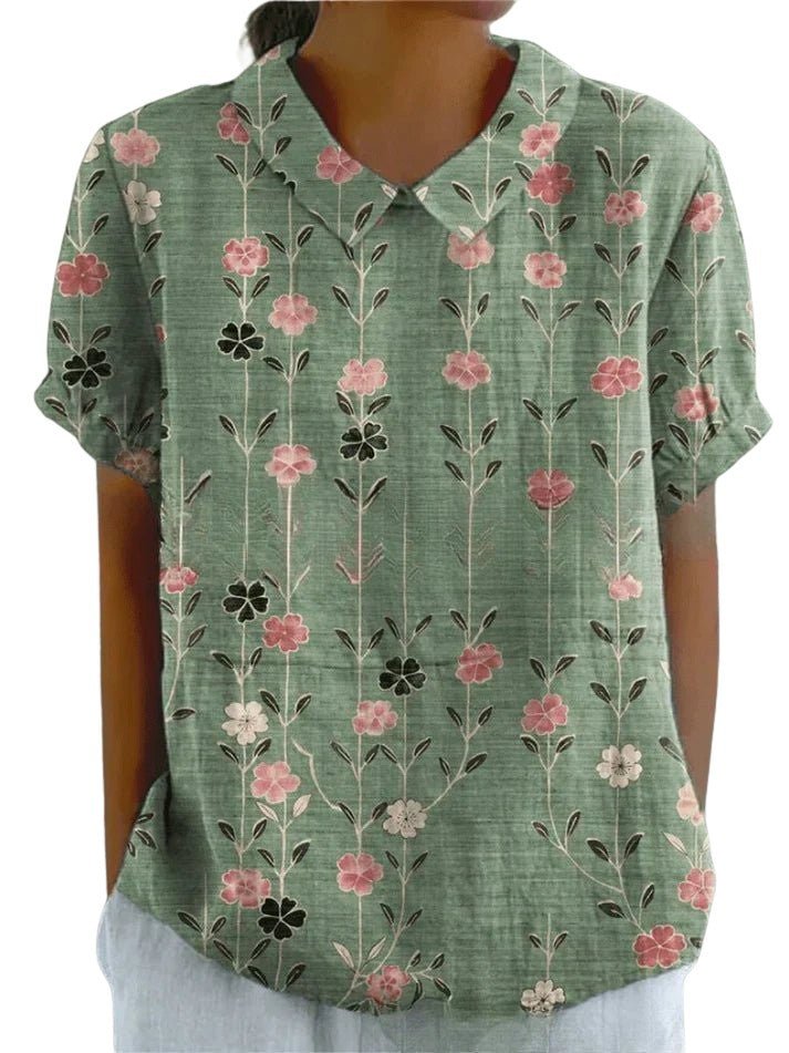 OLIVIA | FLORAL PATTERN BLOUSE