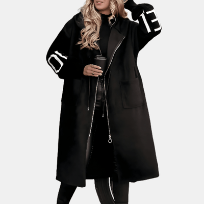 Ophelia | Windbreaker Long Jacket