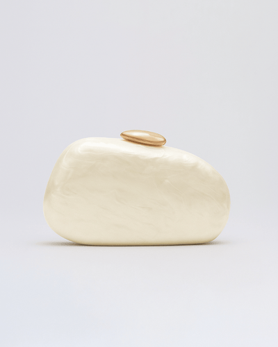 Pearlescent Clutch Bag