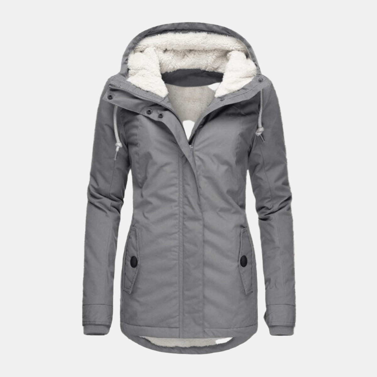 Penelope | Cozy Sherpa Hoodie Coat