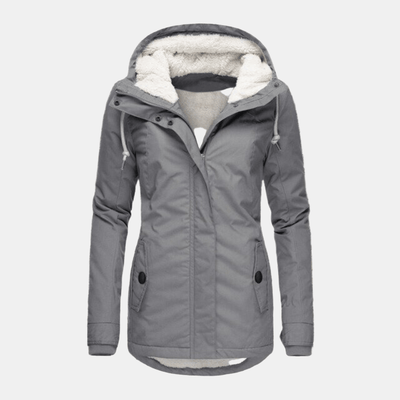 Penelope | Cozy Sherpa Hoodie Coat