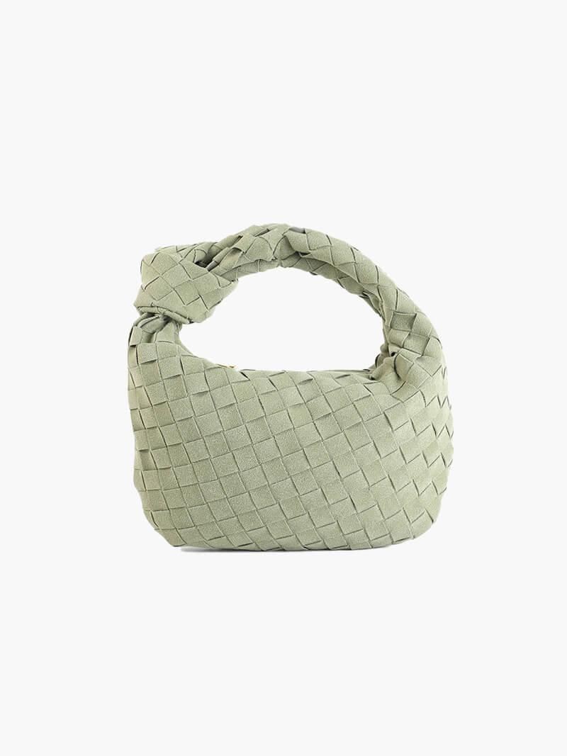 Remy Woven Mini Bag Suede
