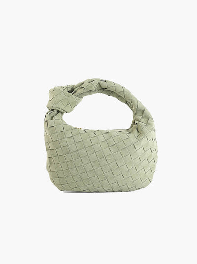 Remy Woven Mini Bag Suede
