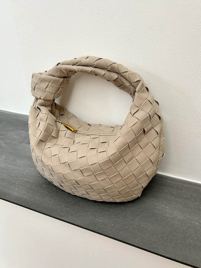 Remy Woven Mini Bag Suede
