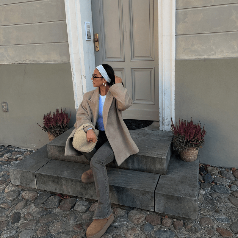 Remy Woven Mini Bag Suede