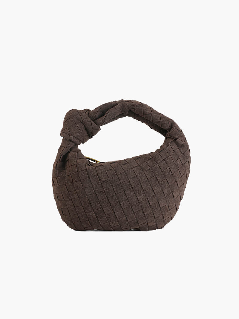 Remy Woven Mini Bag Suede