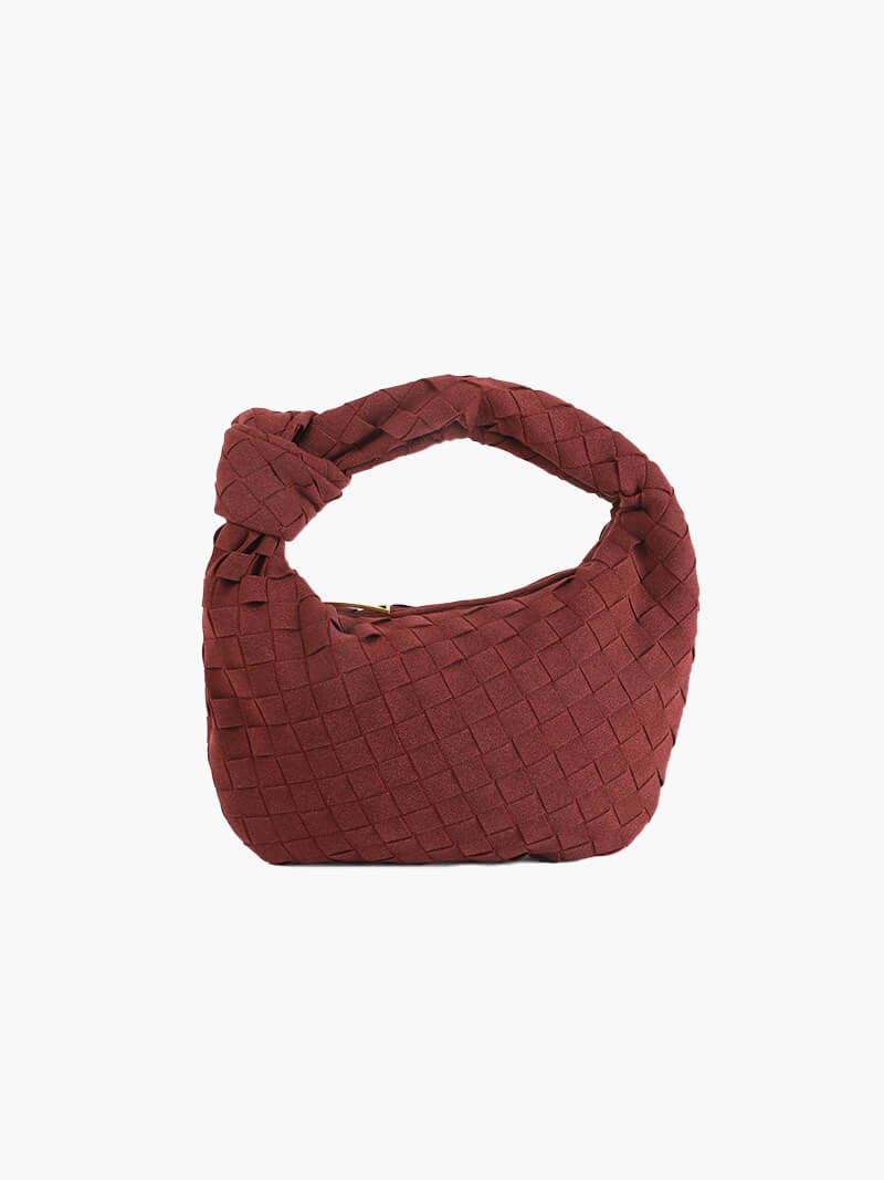 Remy Woven Mini Bag Suede