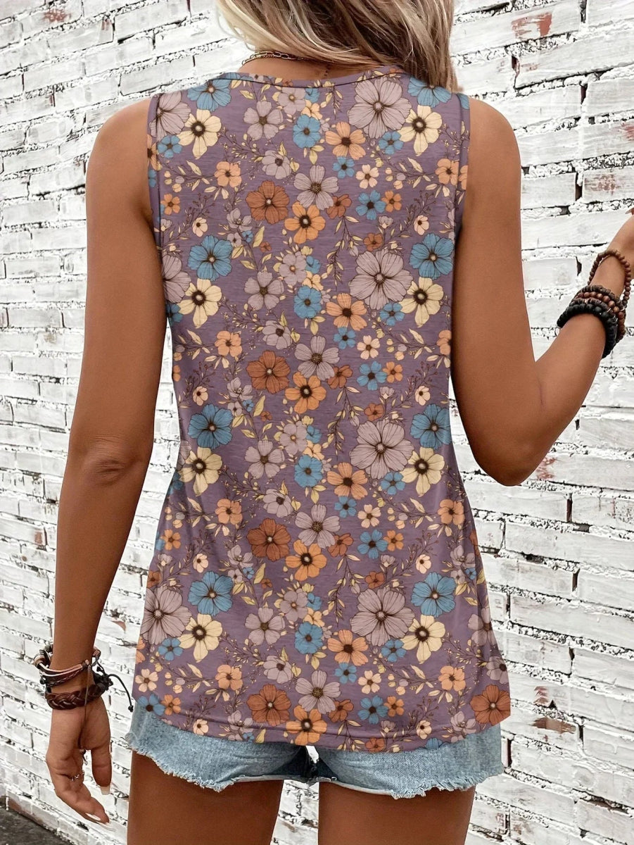 REYA | COMFORTABLE FLORAL SUMMER TOP