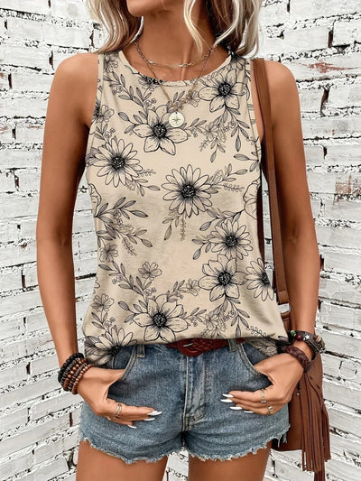 REYA | COMFORTABLE FLORAL SUMMER TOP