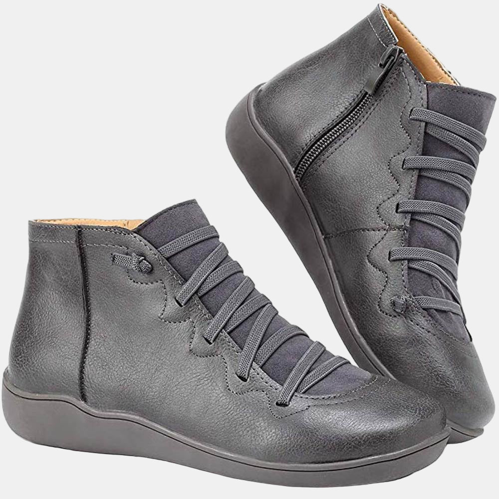 Riley | Lace - up Ankle Boots