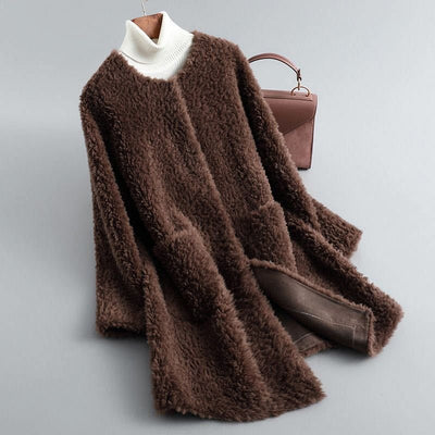 Rivka | Sheepskin Teddy Coat