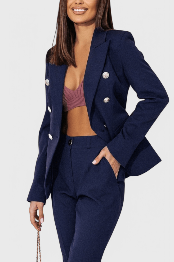 Rosalind | Elegant Blazer and Trousers Set