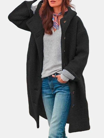 Roxanne | Cozy Button - Up Outdoor Jacket