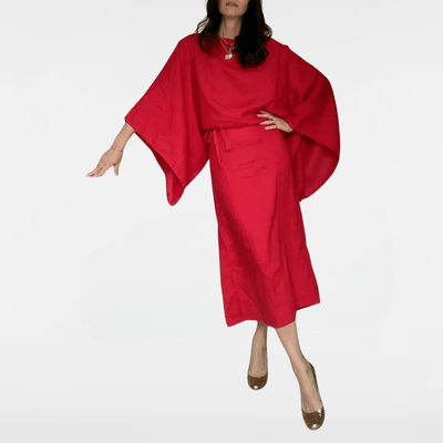 Saphira | Maxi kimono - style dress