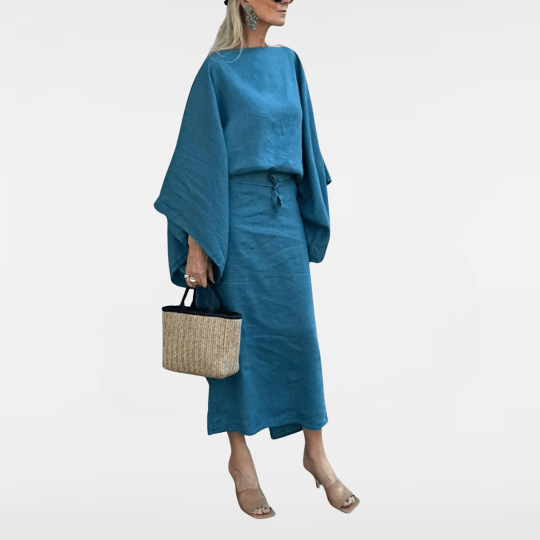 Saphira | Maxi kimono - style dress