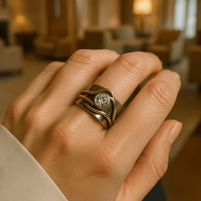 SARA | ELEGANT VINTAGE GLOW RING