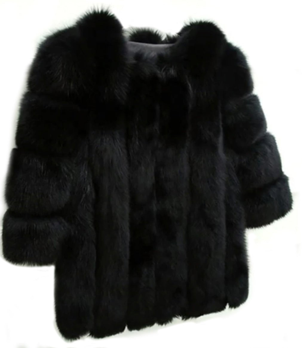 Sarah | Elegant Winter Fur Jacket
