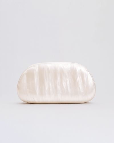 Sculptural Pearl Clutch Bag