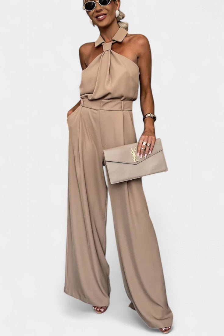 Sibyl | Elegant Halter Two - Piece Set