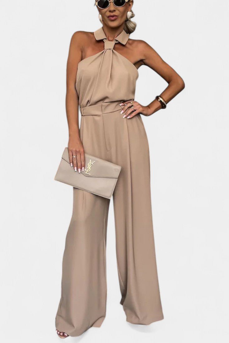 Sibyl | Elegant Halter Two - Piece Set