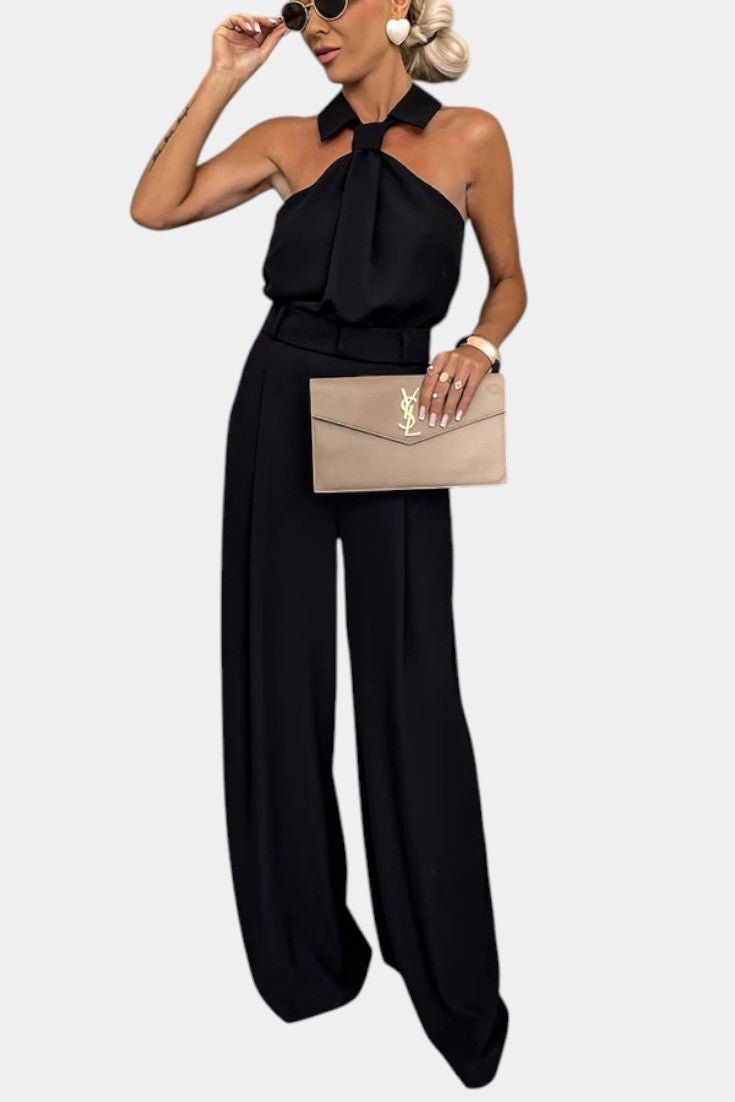 Sibyl | Elegant Halter Two - Piece Set