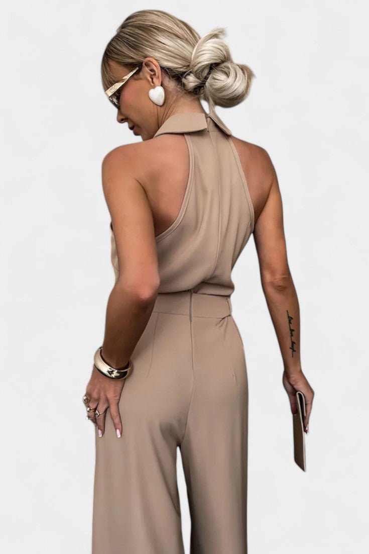 Sibyl | Elegant Halter Two - Piece Set