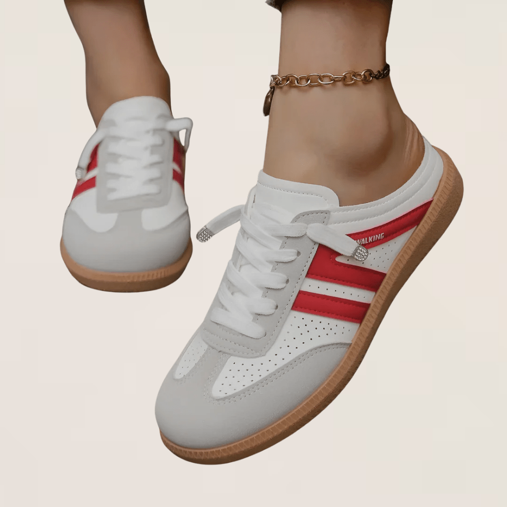 Sierra | Retro Slip - On Comfort Sneakers with Ergonomic Support