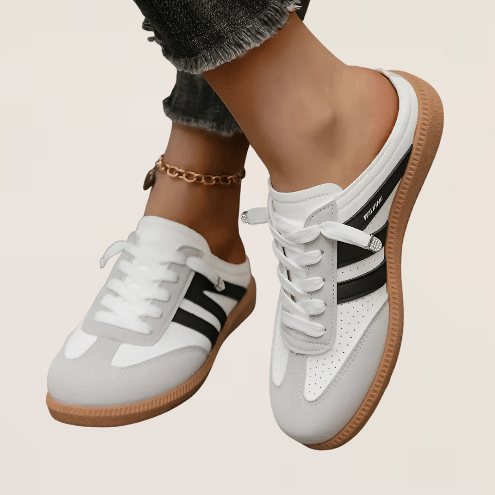 Sierra | Retro Slip - On Comfort Sneakers with Ergonomic Support