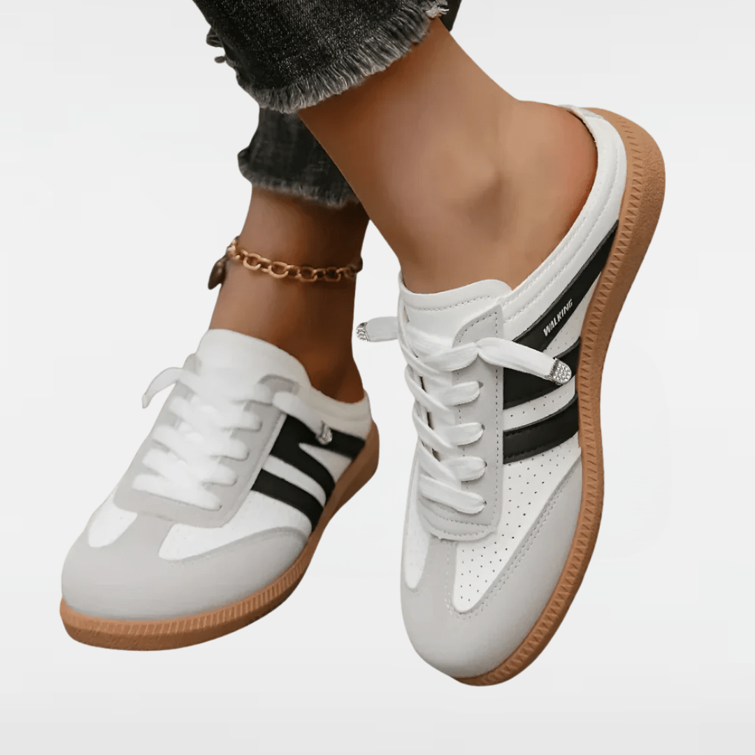 Sierra | Retro Slip - On Comfort Sneakers with Ergonomic Support