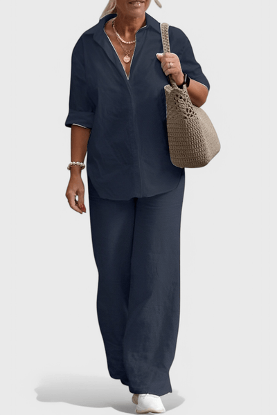 Skye | Button Detail Two - Piece Set