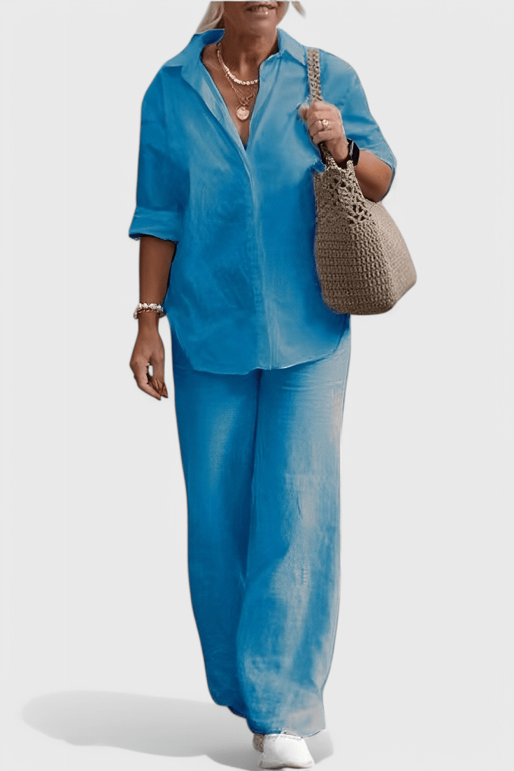 Skye | Button Detail Two - Piece Set