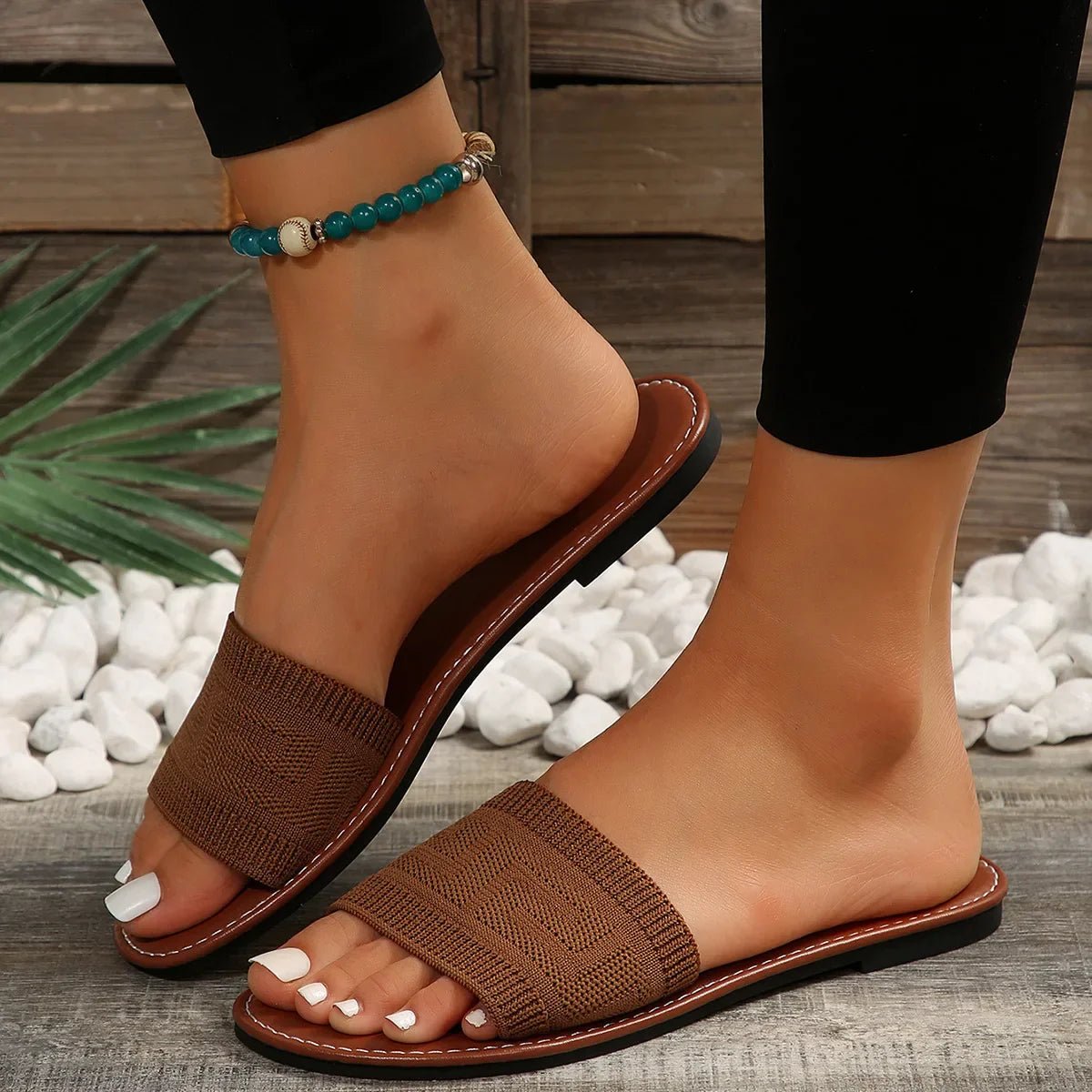 STACY | CASUAL SLIP - ON SANDALS