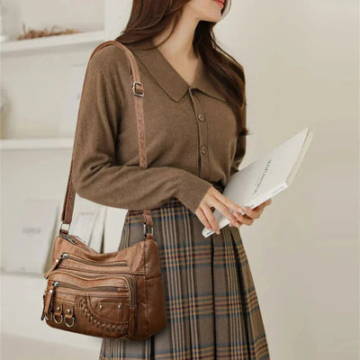 SUZY | STYLISH MULTI - LAYER CROSSBODY BAG