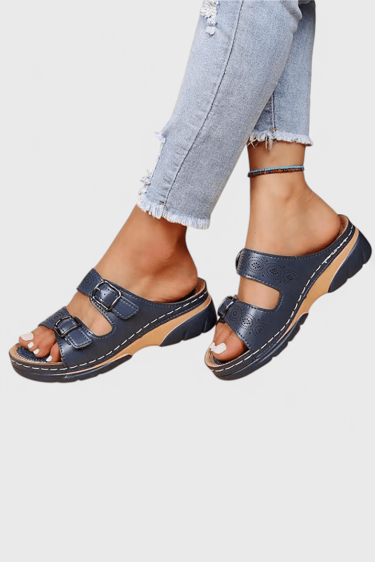 Tamsin | Orthopedic Leather Sandals