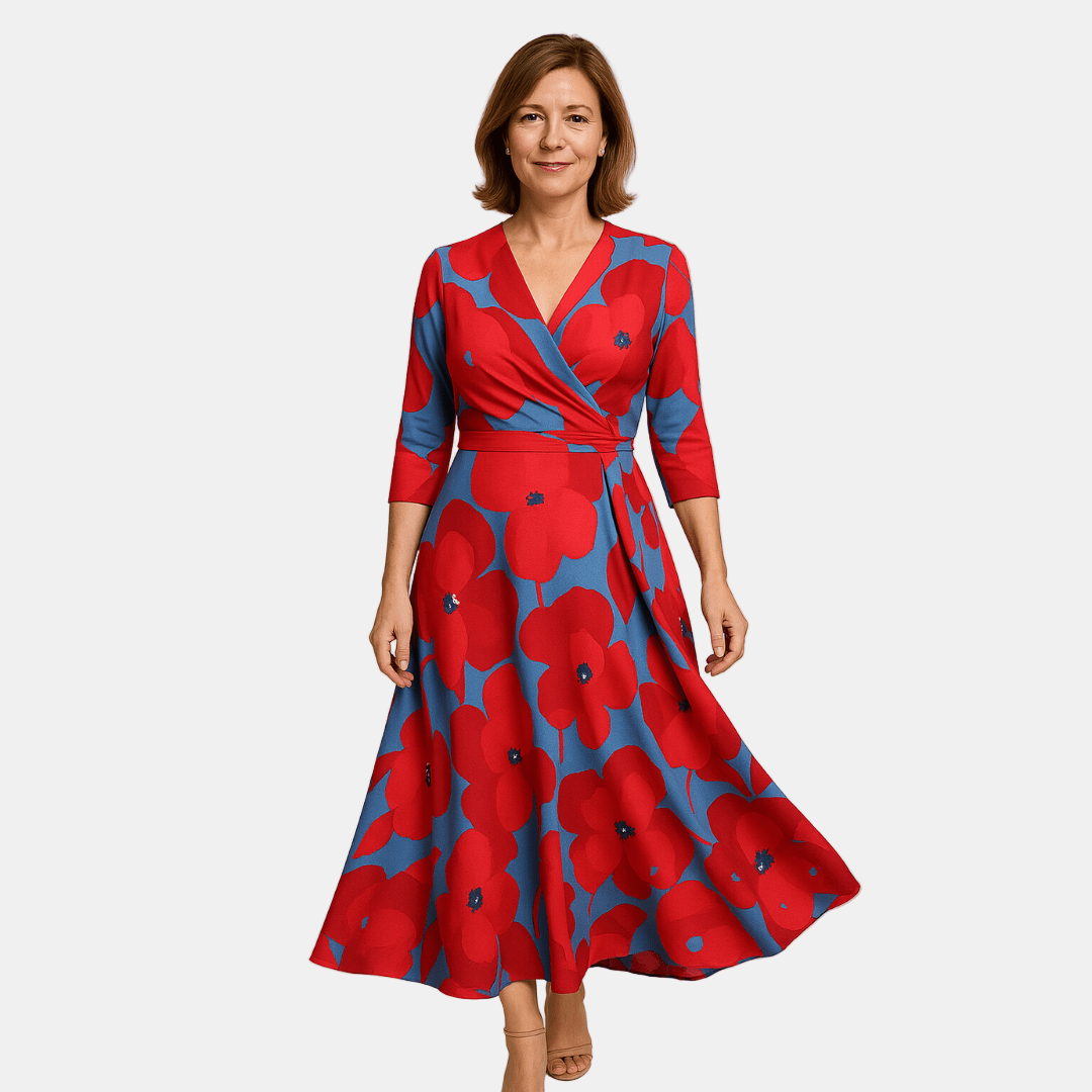 TAYLOR | ELEGANT FLORAL LUXURY DRESS