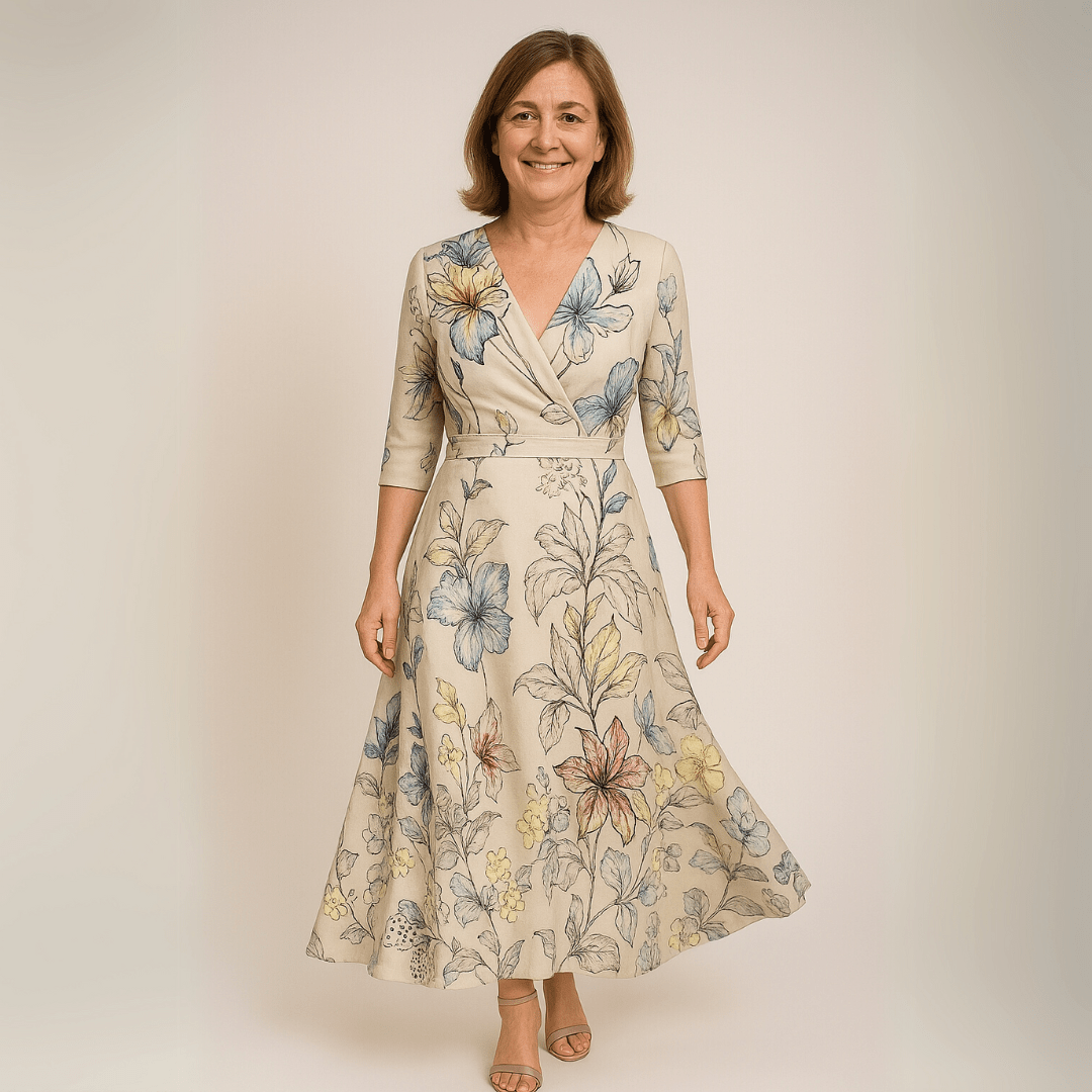 TAYLOR | ELEGANT FLORAL LUXURY DRESS