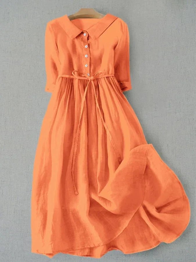 THALIA CASUAL COLLARED DRESS