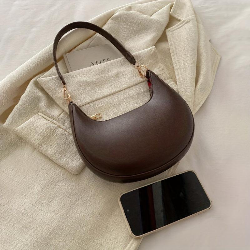 The Luxe Crescent Bag
