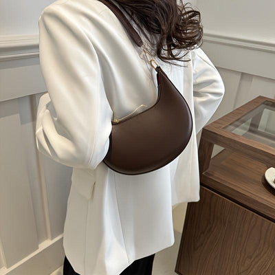 The Luxe Crescent Bag